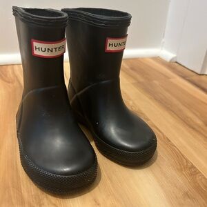 Hunter boots - kids original first classic waterproof rain boot